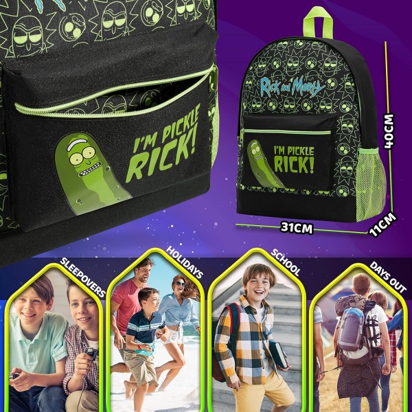 Rick and Morty Backpack Pickle Rick - 괴짜 선물 남자
