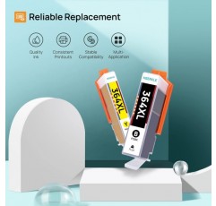 Keenkle 364XL 멀티팩 잉크 카트리지 교체 HP 364 XL for Deskjet 3520 3070A Deskjet 3070A Officejet 4620 4622 Photosmart 5520 5510 5511 5512 5515 5526 525010