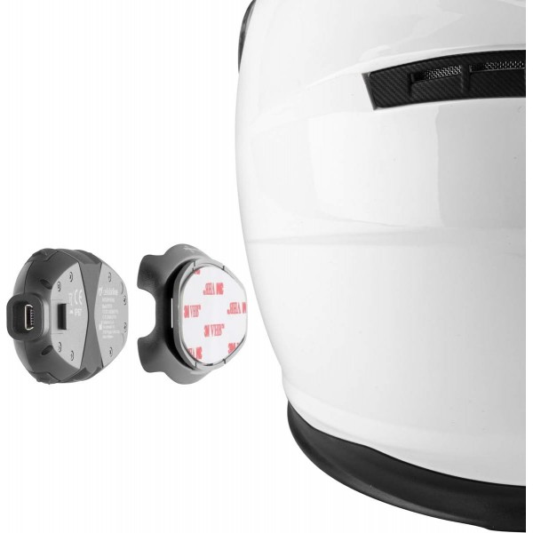 인터폰 CellularLine CONNECT | 1개 | 오토바이용 블루투스 통신 시스템 - 최대 2인 탑승, 300Mt 범위 - 통화 12시간, 대기 40일 - 라디오 - GPS - 방수 IP67