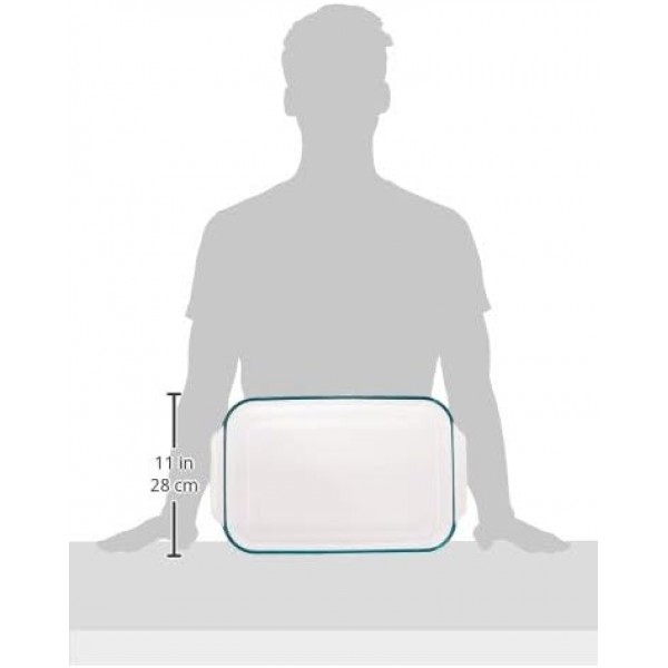 Pyrex Basics 직사각형 캐서롤 접시, 10