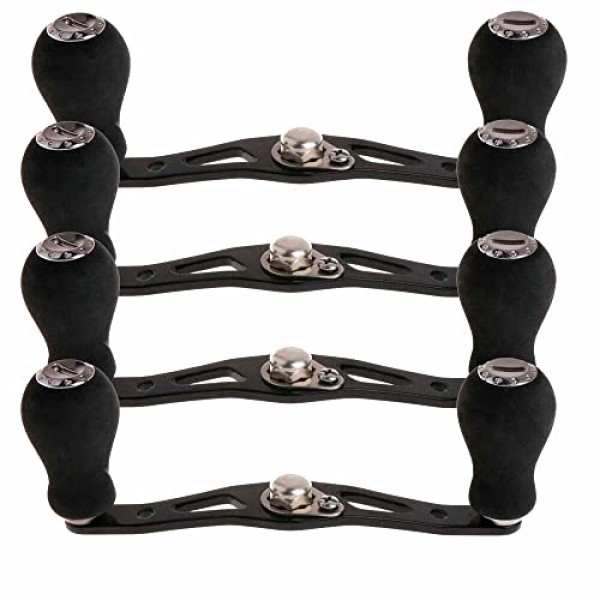 아부 가르시아 다이와 베이트캐스팅용 EVA 파워 낚시 릴 핸들 그립 4개