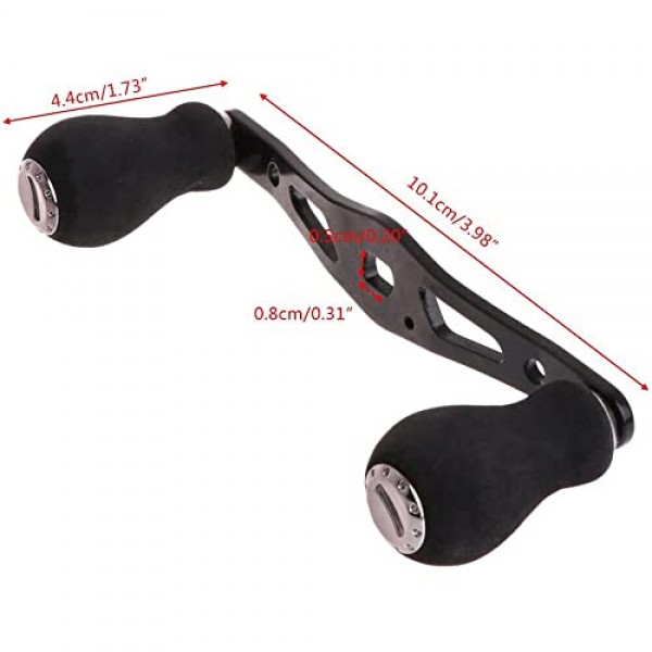 아부 가르시아 다이와 베이트캐스팅용 EVA 파워 낚시 릴 핸들 그립 4개