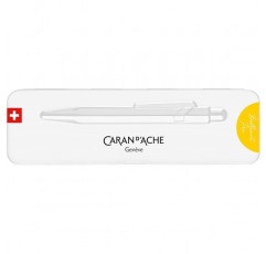 Caran d'Ache 볼펜 849 Colormat-x 노란색 케이스 포함, 0849.743, 1 품목 (1팩)