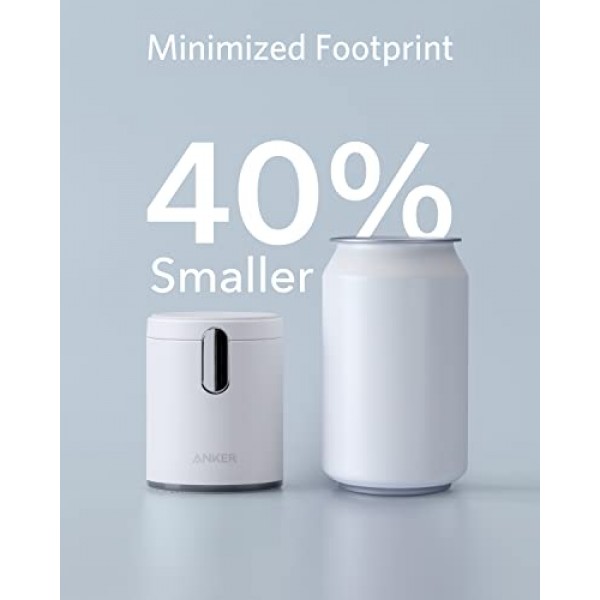 Anker 자기 무선 충전기, 20W USB-C 충전기가 포함된 623 MagGo 2-in-1 충전 스테이션, iPhone 14/14 Pro/14 Pro Max/13/13 Pro Max, AirPods Pro(돌로마이트 화이트)용