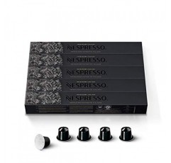 네스프레소 캡슐 OriginalLine, 리스트레토 인텐소, 다크 로스트 커피, 커피 포드, 맥주 1.35온스(오리지널라인만 해당), 10개(5개 팩)