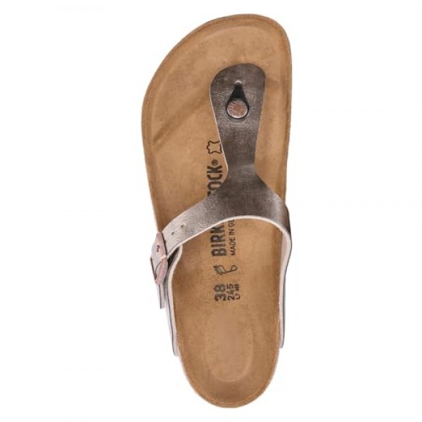 버켄스탁 여성용 오픈백 Gizeh Antq 레이스 Bflr