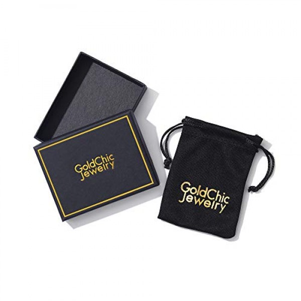 GoldChic Jewelry 스테인레스 스틸 컴팩트 쿠바 팔찌 와이드 6/10/14 mm 클래식 남성용 팔찌, 실버/골드/블랙 3가지 색상, 다양한 길이 19/21 cm, 스테인레스 스틸, 6 mm 실버 남성