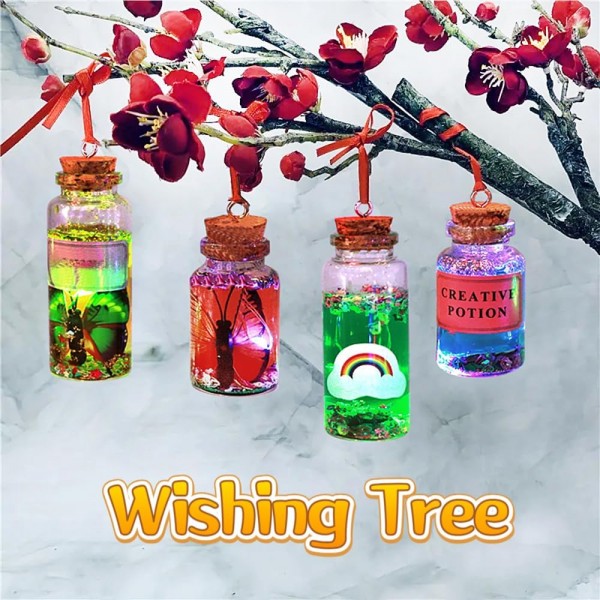 아이들을 위한 BANGKAI DIY 요정 물약 키트 - 나만의 요정 물약 예술 및 공예 키트 만들기 - 아이들을 위한 마법 물약 키트 - 수상 경력에 빛나는 요정 물약 공예 키트 완구