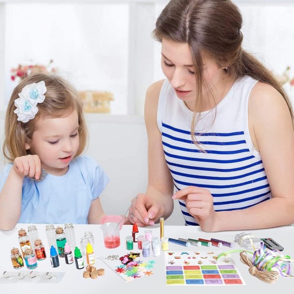 아이들을 위한 BANGKAI DIY 요정 물약 키트 - 나만의 요정 물약 예술 및 공예 키트 만들기 - 아이들을 위한 마법 물약 키트 - 수상 경력에 빛나는 요정 물약 공예 키트 완구