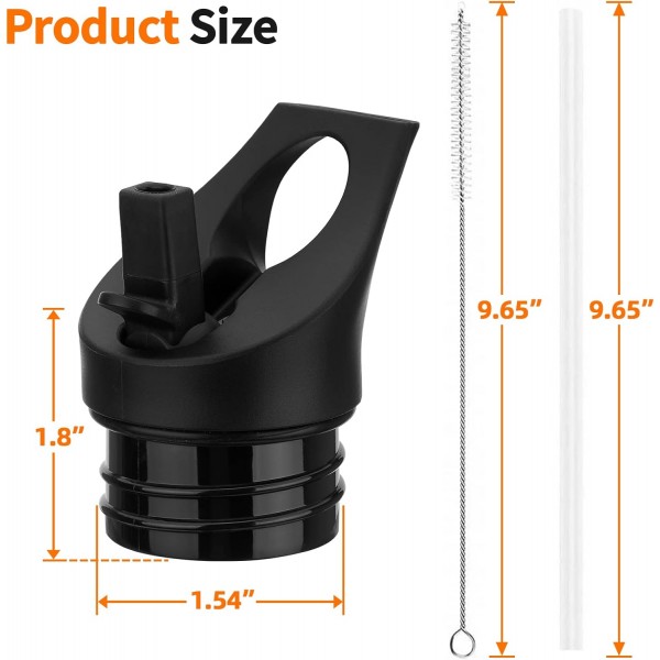 DEVPSISR The Mass Wide Mouth Summit & Hydro Flask Straw Lid Wide Mouth 포함 Hydro Flask Handle(Lid 3)