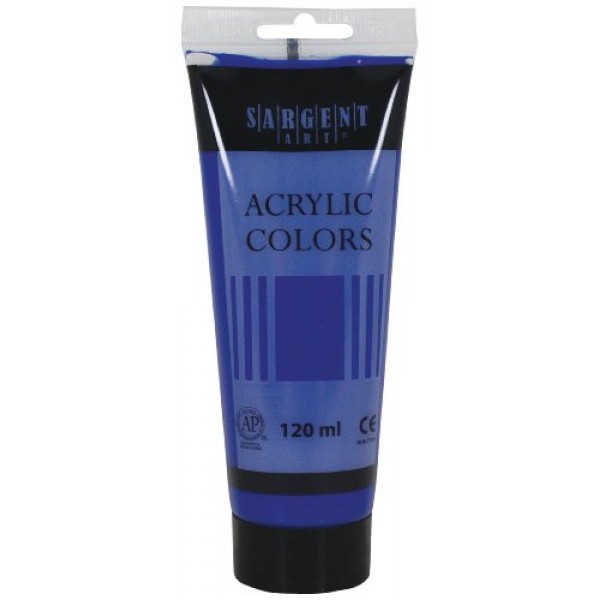 Sargent Art 23-0353 120Ml 튜브 아크릴 페인트, 코발트 블루 색조