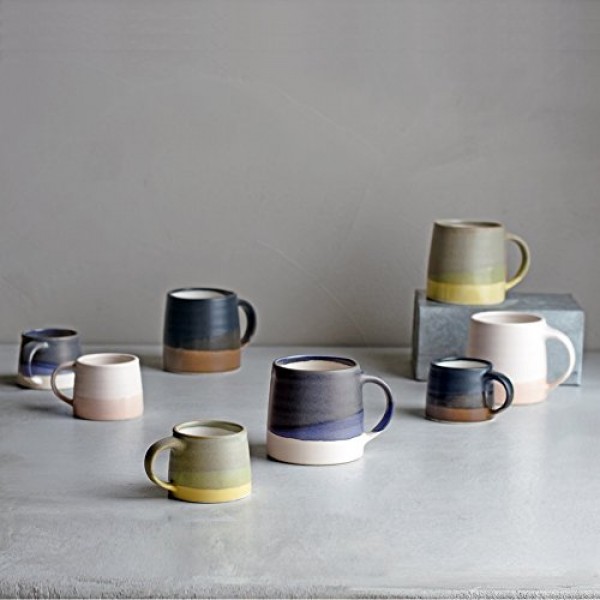 KINTO SCS-S03 20754 머그, 11.8 fl oz (320 ml), 화이트 x 핑크 베이지, 전자레인지 및 식기세척기 사용 가능, 선물, 선물