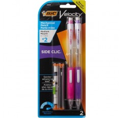 Bic Corporation MPSCP21 Velocity Slide Clic 샤프펜슬, 0.7mm, 블랙