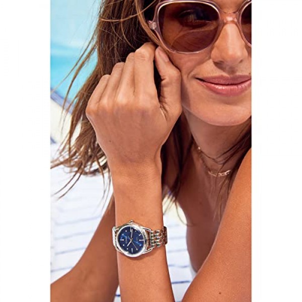 Citizen 여성용 클래식 에코드라이브 시계, 스테인리스 스틸