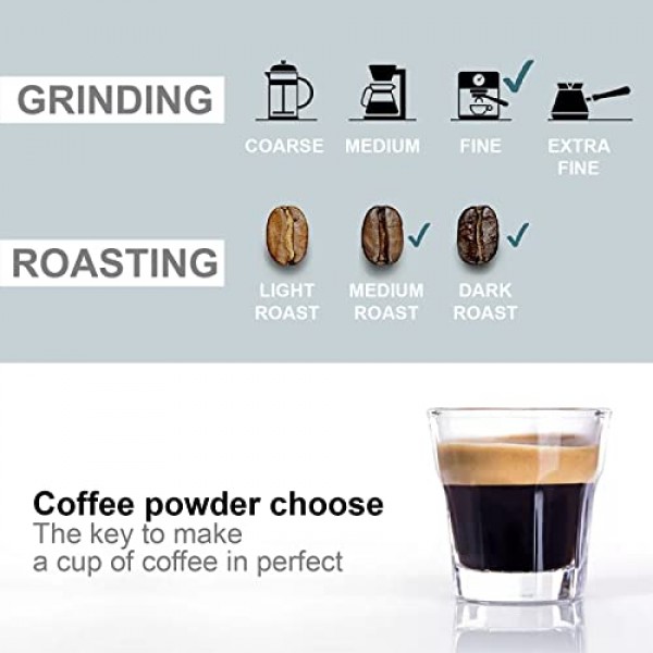 Nespresso OriginalLine용 재사용 가능한 캡슐 - 리필 가능한 커피 포드 6개, Nespresso OriginalLine 머신과 호환되는 스테인리스 스틸 컵(포드 6개 + 뚜껑 100개 + 트레이 + 리필 도구