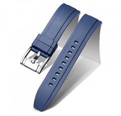 BINLUN 퀵 릴리스 실리콘 시계 밴드 교체 고무 시계 스트랩 18mm 19mm 20mm 21mm 22mm 24mm 남성과 여성을위한 Smartwatches 밴드 11 가지 색상의 방수 스포츠 시계 밴드