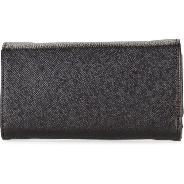 스냅 잠금장치가 있는 Emily & Noah 지갑 Luca, 18 cm, Luca Black