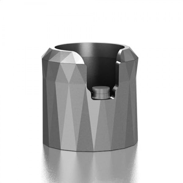 커피 포터필터 홀더, 에스프레소 탬핑 스테이션 by CrossCreek 알루미늄 합금 에스프레소 홀더 탬퍼 스탠드 대부분의 51mm, 53mm, 54mm, 58mm 커피 포터필터 6296-55101-01A