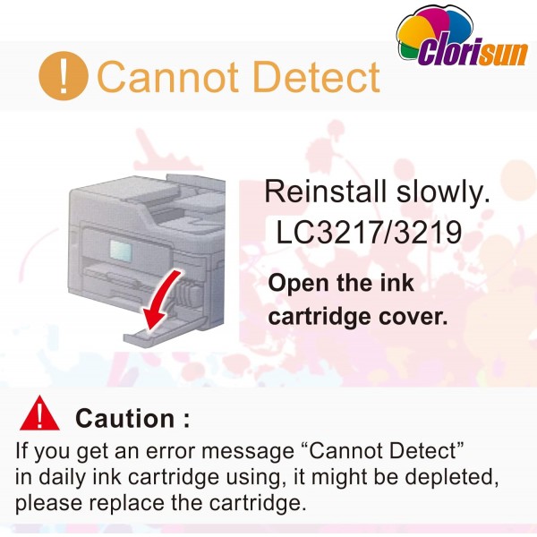 Clorisun LC3219XL LC3217 Brother LC3219 LC3217 3219XL 잉크 카트리지 멀티팩 Brother MFC J5330DW J6930DW J6530DW J5335DW J5730DW J5935DW J(6930DW J)