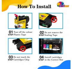 Clorisun LC3219XL LC3217 Brother LC3219 LC3217 3219XL 잉크 카트리지 멀티팩 Brother MFC J5330DW J6930DW J6530DW J5335DW J5730DW J5935DW J(6930DW J)