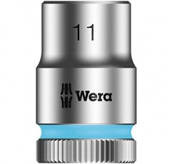 Wera - 5003556001 Zyklop 8790 HMB 3/8 소켓, 육각 머리 11mm x 길이 29mm