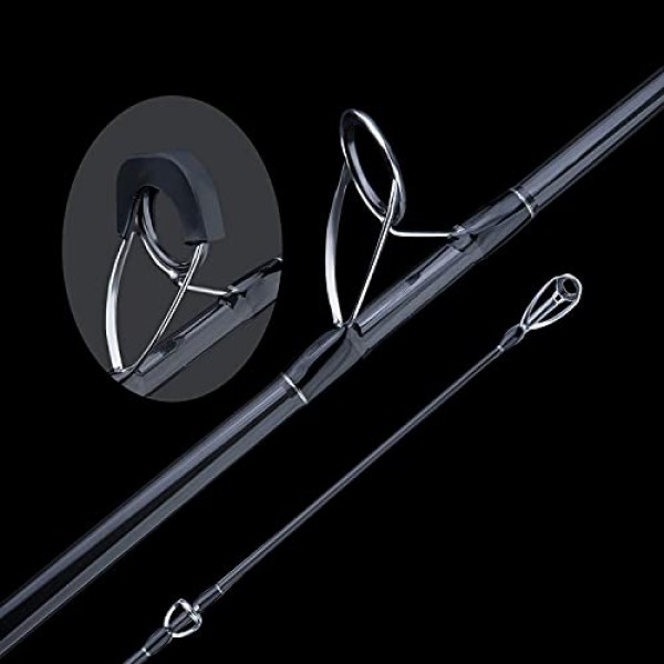 Sougayilang 서핑 스피닝 낚싯대 해변 바닷물용 탄소 여행 2개(9'/10'/11'/12') 서핑 로드