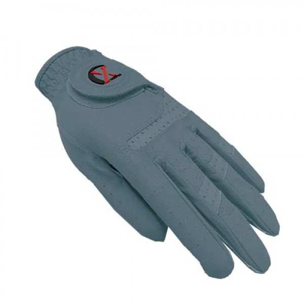 XEIRPRO 프리미엄 4 팩 오른손잡이 골퍼를 위해 왼손에 착용하는 남성용 전천후 골프 장갑 - 편안함과 안전한 핏 울트라 그립 가죽 부드러운 유연성