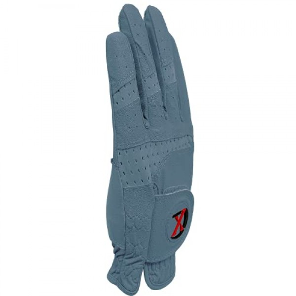 XEIRPRO 프리미엄 4 팩 오른손잡이 골퍼를 위해 왼손에 착용하는 남성용 전천후 골프 장갑 - 편안함과 안전한 핏 울트라 그립 가죽 부드러운 유연성