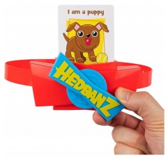 가족 및 6세 이상 어린이를 위한 Hedbanz Blastoff 게임 Hedbanz 그림 추측 게임 새 모델