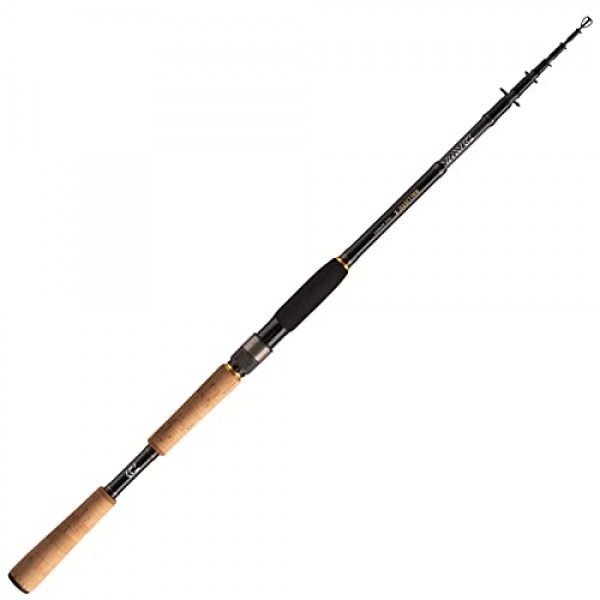 DAIWA 발리스틱 X 텔레 스핀, 7.87피트, 루어웨이트 0.53-1.76온스, 7섹션, 텔레스코픽 스피닝 낚싯대