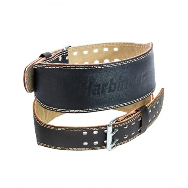 Harbinger Harbinger 패딩 가죽 벨트 블랙