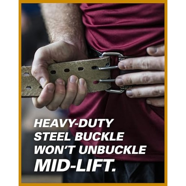 Harbinger Harbinger 패딩 가죽 벨트 블랙