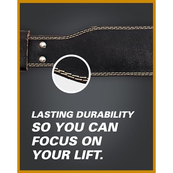 Harbinger Harbinger 패딩 가죽 벨트 블랙