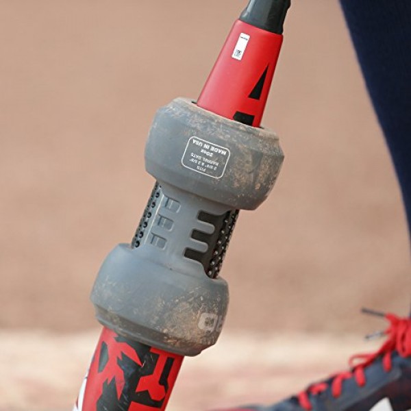 Varo COR 배트 트레이닝 웨이트, 20온스, 야구용(MLB 정품) - 클래식한 무게감 - 데크 스윙 및 파워 향상, 쿠션 핏으로 배트 마모 제거