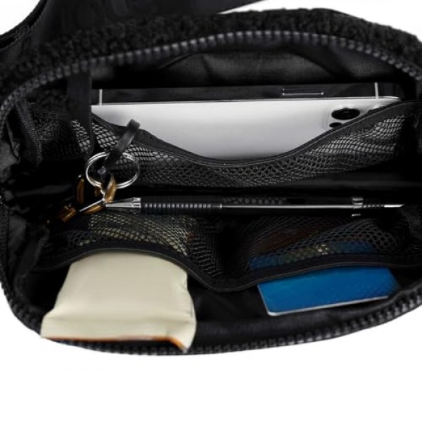 Lole - 셰르파 벨트 백, 남녀공용, 블랙, 블랙, 조절 가능, 다용도