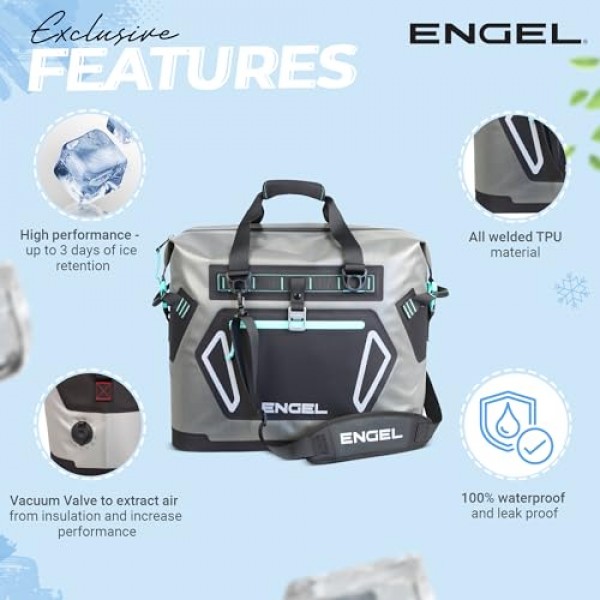 ENGEL HD30 방수 소프트 사이드 쿨러 토트백