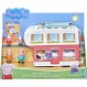 Peppa Pig Adventures, Family Motorhome Preschool Toy, Vehicle to RV Playset, 소리와 음악 재생, 3세 이상, 5.313 x 18.25 x 15인치