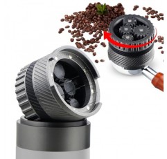 Spirographic Espresso WDT 도구, Breville 58MM Portafilter 바구니, 기어드 회전 에스프레소 바늘 교반기, 에스프레소 기계 액세서리 도구와 호환되는 에스프레소 배포 도구