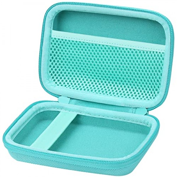 co2CREA Canon IVY 2 모바일 미니 IVY CLIQ CLIQ+ CLIQ 2 CLIQ+ 2 인스턴트 카메라 프린터 무선 블루투스 포토 프린터, 청록색 케이스용 하드 케이스 교체