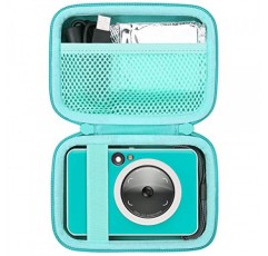 co2CREA Canon IVY 2 모바일 미니 IVY CLIQ CLIQ+ CLIQ 2 CLIQ+ 2 인스턴트 카메라 프린터 무선 블루투스 포토 프린터, 청록색 케이스용 하드 케이스 교체