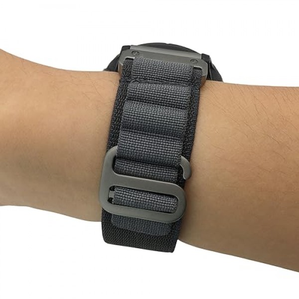 Garmin Fenix ​​7S/6S/5S용 프리미엄 20mm 나일론 시계 밴드 - 활동적인 라이프스타일을 위한 퀵핏 알파인 루프