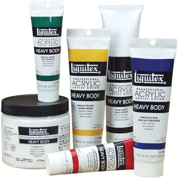 리퀴텍스 아크릴 페인트 피롤 레드 138ml(1팩) 아크릴 페인트 138ml 튜브 피롤 레드 4개