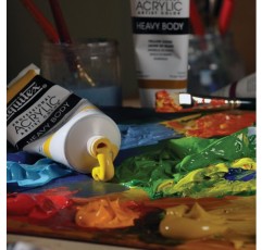 리퀴텍스 아크릴 페인트 피롤 레드 138ml(1팩) 아크릴 페인트 138ml 튜브 피롤 레드 4개