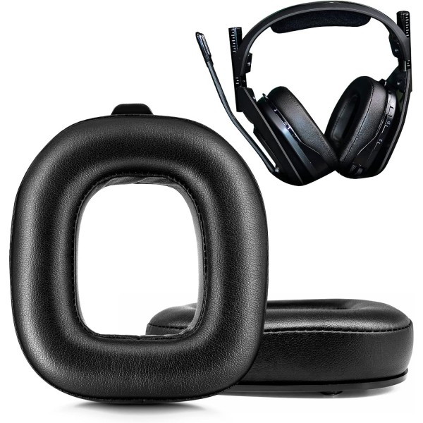 Logitech Astro Gaming A 50 Gen4 헤드폰과 호환되는 XBERSTAR 교체용 이어패드(단백질 가죽 이어패드+헤드밴드) 단백질 가죽 이어패드+헤드밴드