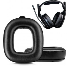 Logitech Astro Gaming A 50 Gen4 헤드폰과 호환되는 XBERSTAR 교체용 이어패드(단백질 가죽 이어패드+헤드밴드) 단백질 가죽 이어패드+헤드밴드
