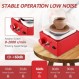 Kotsy Electric Pottery Wheel, Mini Electric Pottery Wheel 6.5/10 cm 턴테이블, 2000 rpm 조정 가능한 속도, 초보자 및 어린이 공예품 주조 선물 DIY (빨간색) 루즈를위한 도자기 세트
