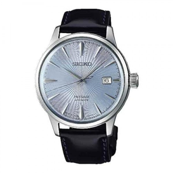 SEIKO PRESAGE 오토매틱 아이스 블루 칵테일 타임 스카이 다이빙 SRPB43J1