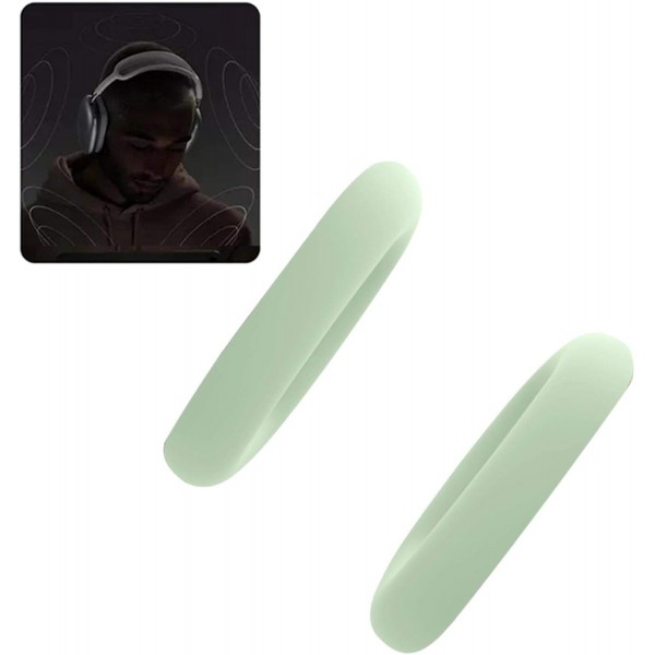 AirPods Max 이어폰용 보호 케이스 실리콘 보호 케이스 교체용 이어 패드 스크래치 방지 충격 방지 커버 AirPods Max 블루투스 헤드셋과 호환되는 액세서리