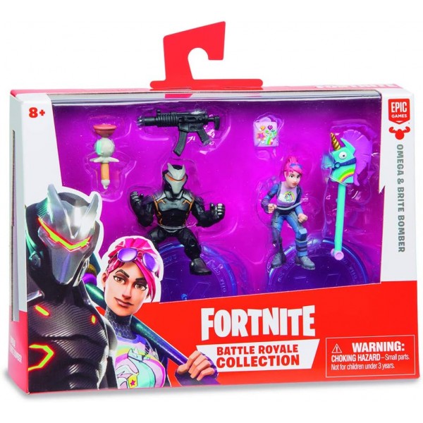 Giochi Preziosi Fortnite Blister Duo – 7cm 피규어 2개 및 히든 액세서리 FRT13000 1개, 다양한 색상/모델