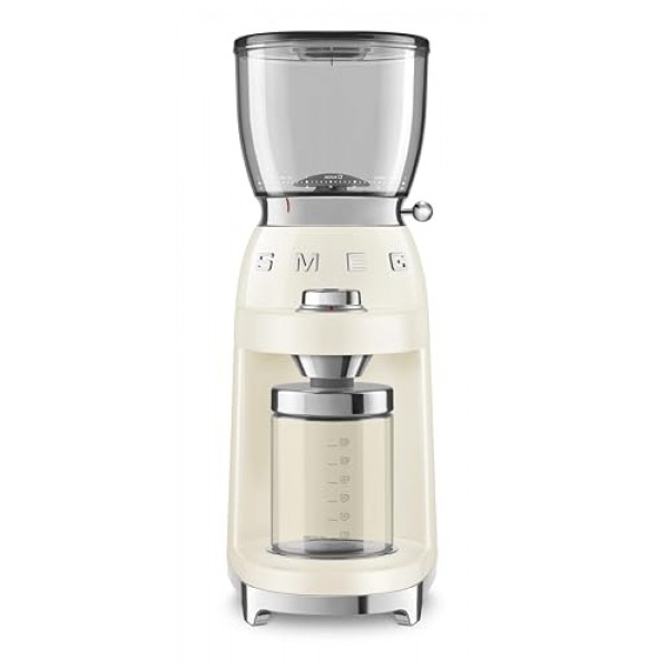 SMEG 레트로 전기 커피 그라인더 (크림)